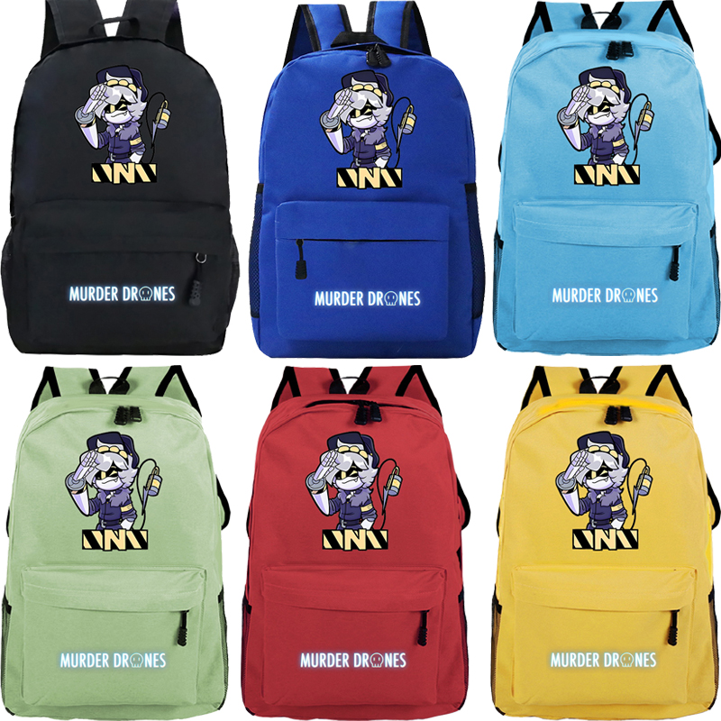 Embroidery Letter N - Mochila de Anime Murder Drones N,