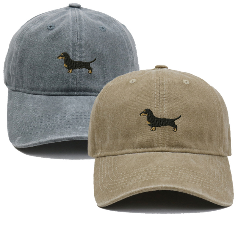 Embroidery Lovers - Gorra de Béisbol Vintage Lavada con