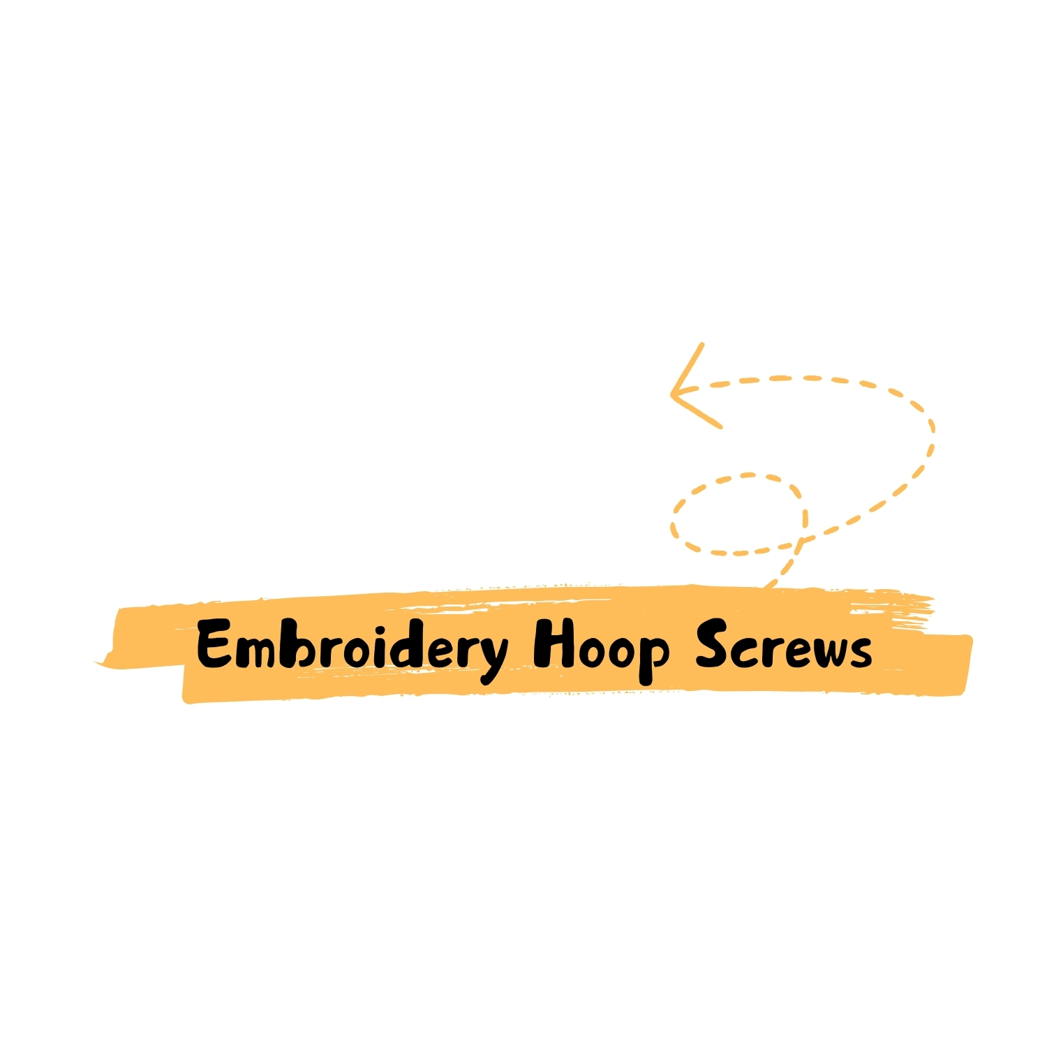 Embroidery Hoop Plastic - Tornillos metálicos para marco de aro
