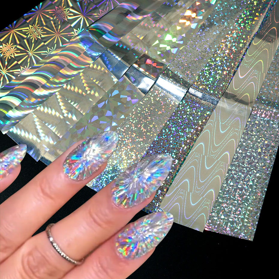 26 piezas de láminas holográfi - Transfer Paper Carbon reseña y precio