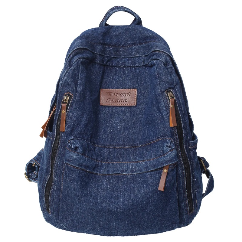 Mochilas de mezclilla de moda  - Embroidery Kit Pouch reseña y precio