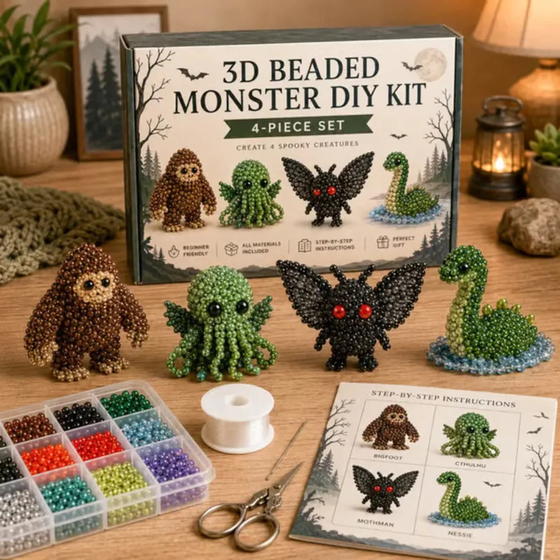Kit de bordado 3D con cuentas  - Embroidery Cross Stitch Patterns reseña y precio