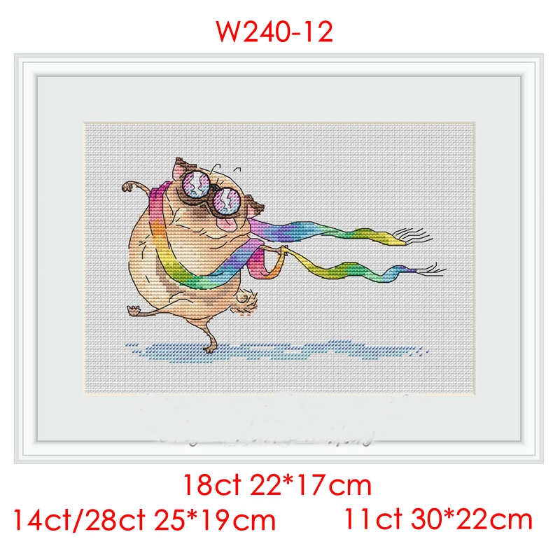 El kit de punto de cruz para c - Embroidery Running Stitch reseña y precio