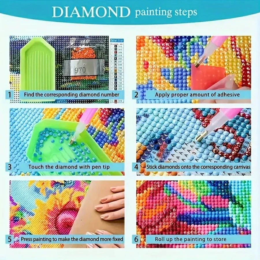 Kits de pintura de diamantes 5 - Embroidery Lovers reseña y precio