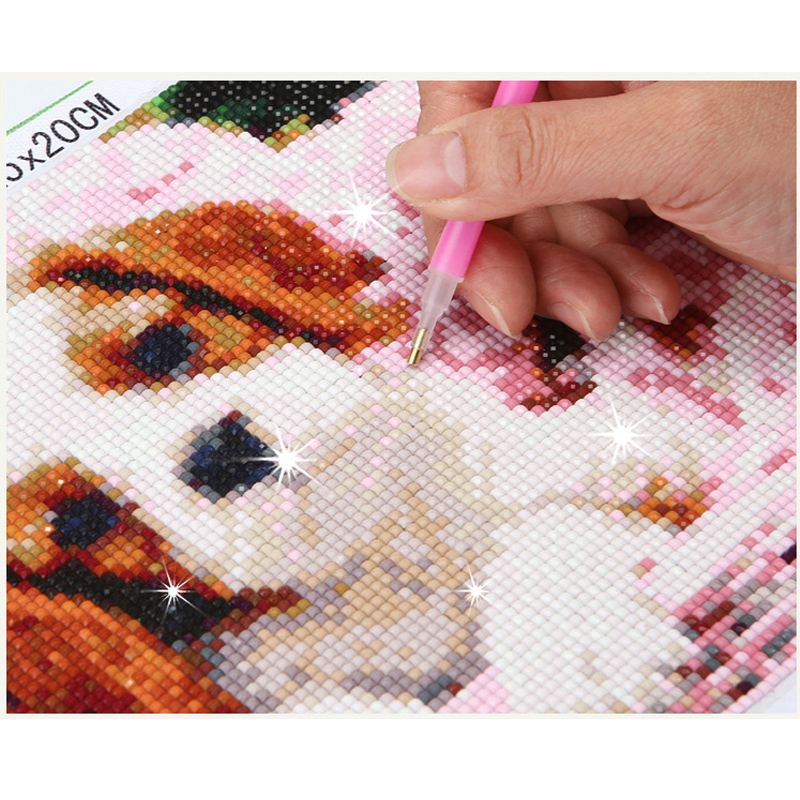 Pintura de diamante 5D DIY, pa - Embroidery Lovers reseña y precio
