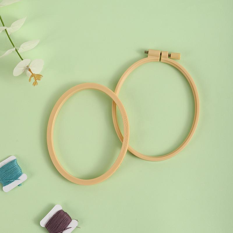 Aros de bordado ovalados de pl - Embroidery Hoop Plastic reseña y precio
