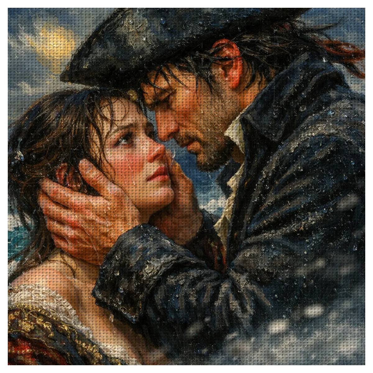 1 pieza 40X40CM/15.74 pulgadas - Embroidery Lovers reseña y precio