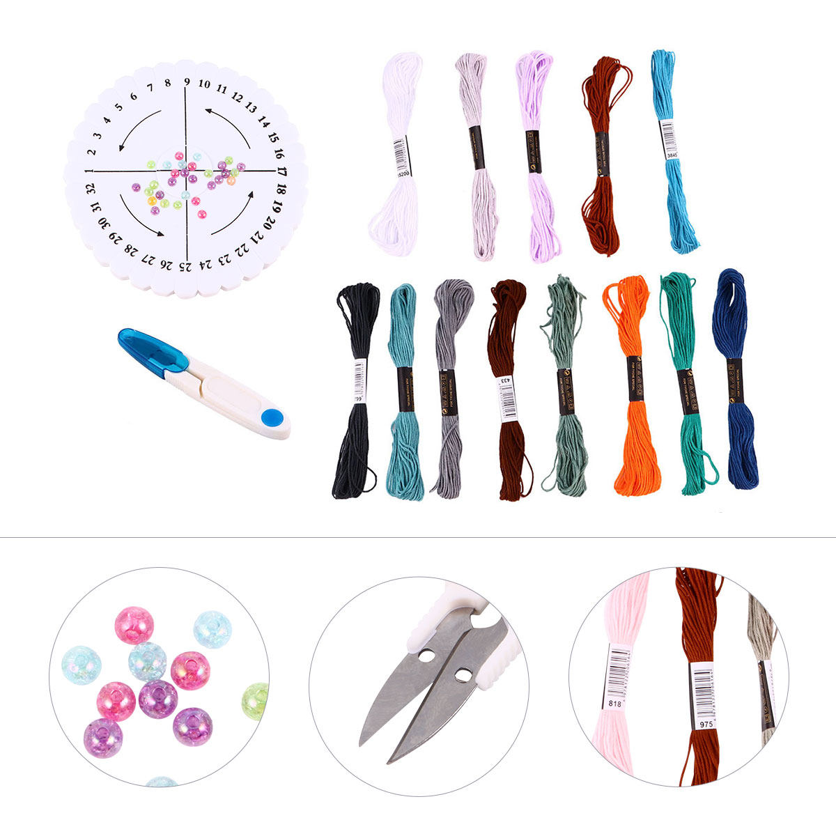 Kit para hacer pulseras de la  - Embroidery Threads reseña y precio