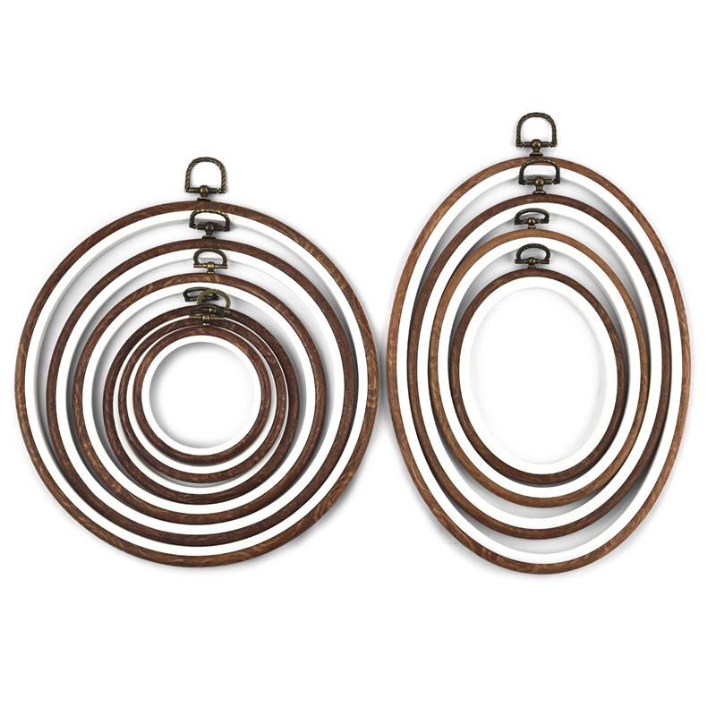 Juego de aros de bordado de ma - Embroidery Hoop Plastic reseña y precio