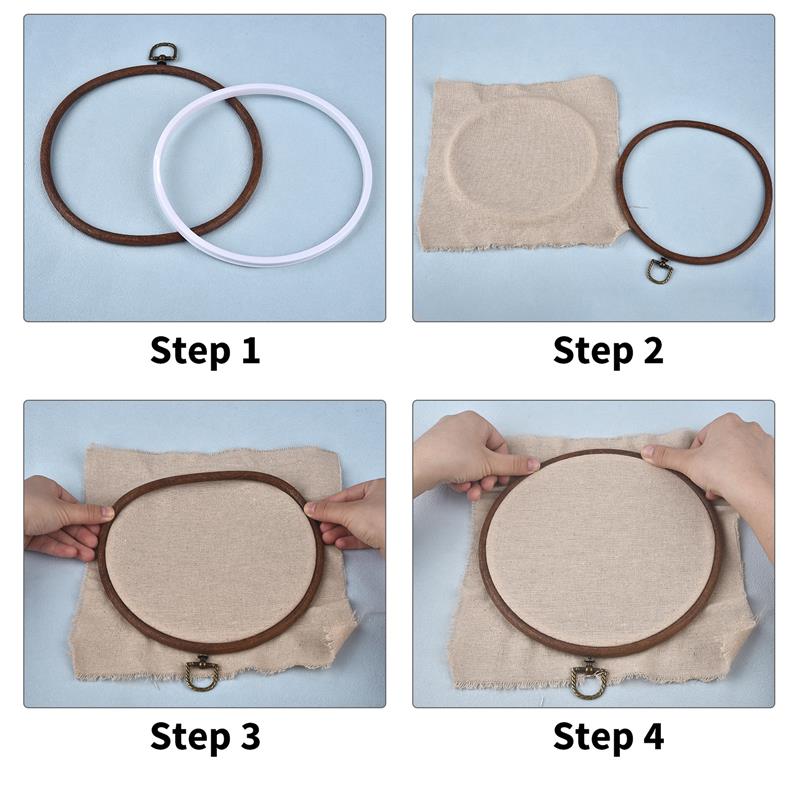 Juego de aros de bordado de ma - Embroidery Hoop Plastic reseña y precio