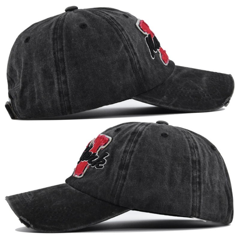 Gorra de béisbol vintage lavad - Embroidery Letter N reseña y precio