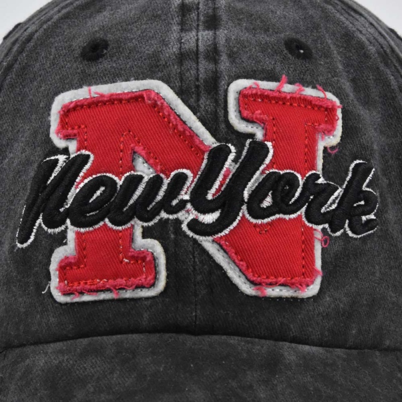 Gorra de béisbol vintage lavad - Embroidery Letter N reseña y precio