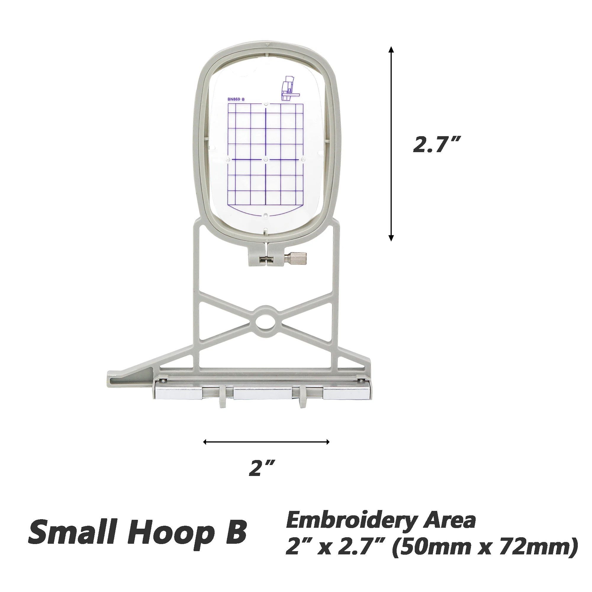 Aro pequeño de costura y borda - Embroidery Hoop Plastic reseña y precio