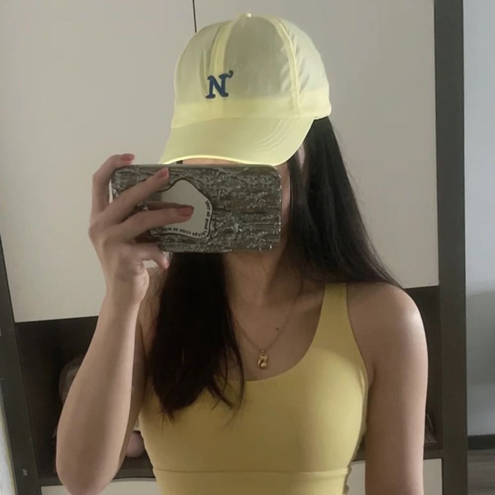 Gorra de béisbol de secado ráp - Embroidery Letter N reseña y precio