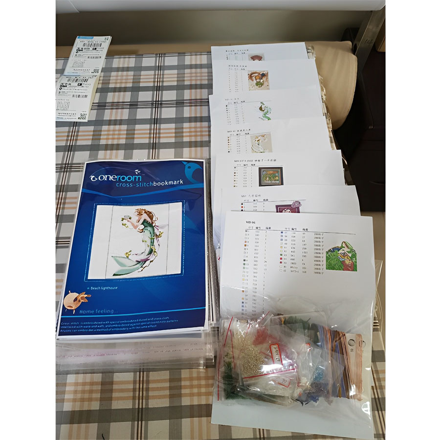 Kit de punto de cruz duck love - Embroidery Lovers reseña y precio