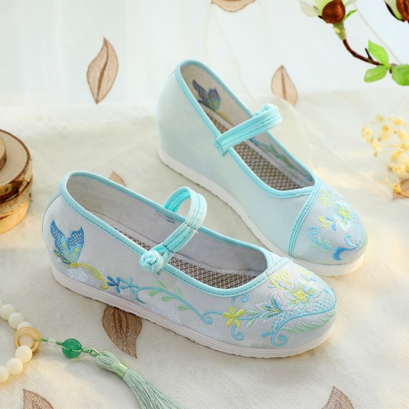 Zapatos Hanfu con Aumento de A - Embroidery Fabric reseña y precio