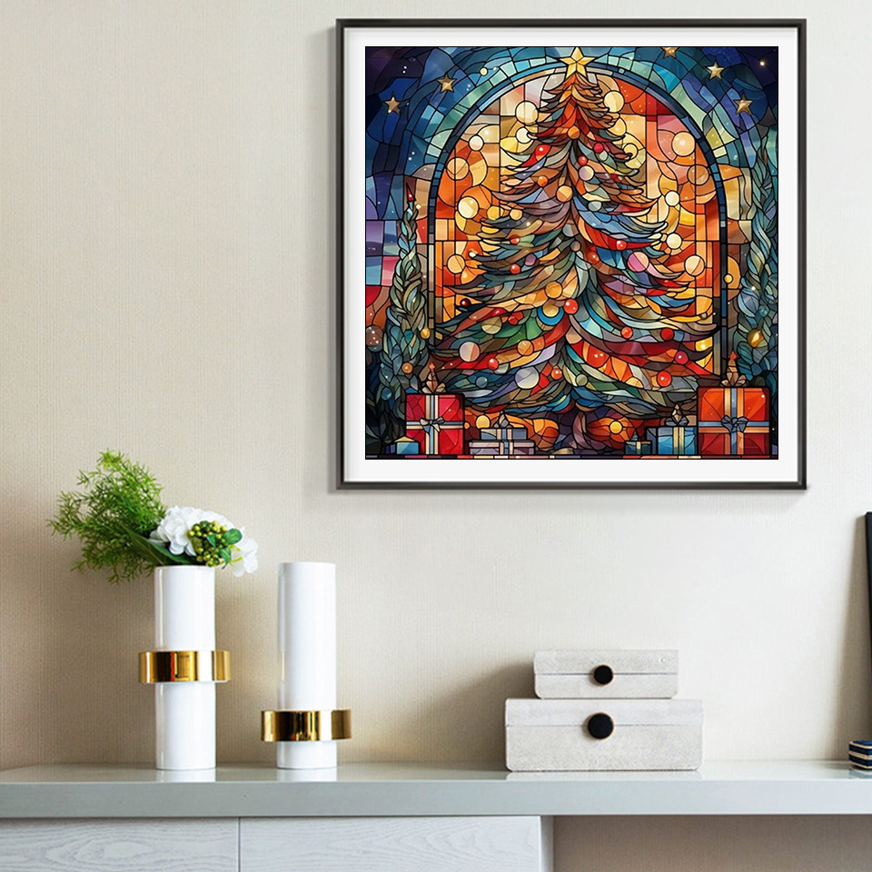 MomoArt-pintura de diamante de - Embroidery Xmas reseña y precio