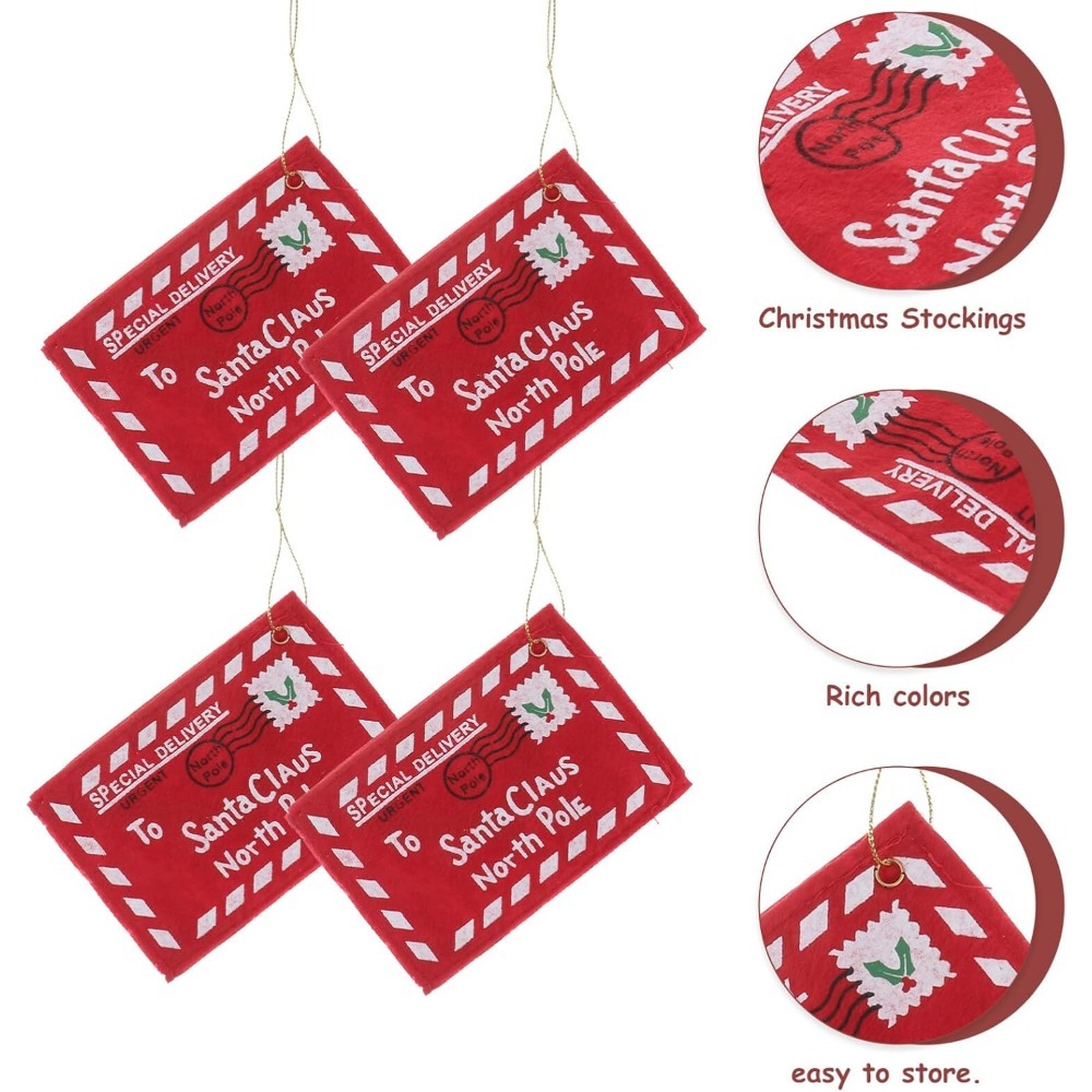 12 sobres de fieltro de Papá N - Embroidery Xmas reseña y precio