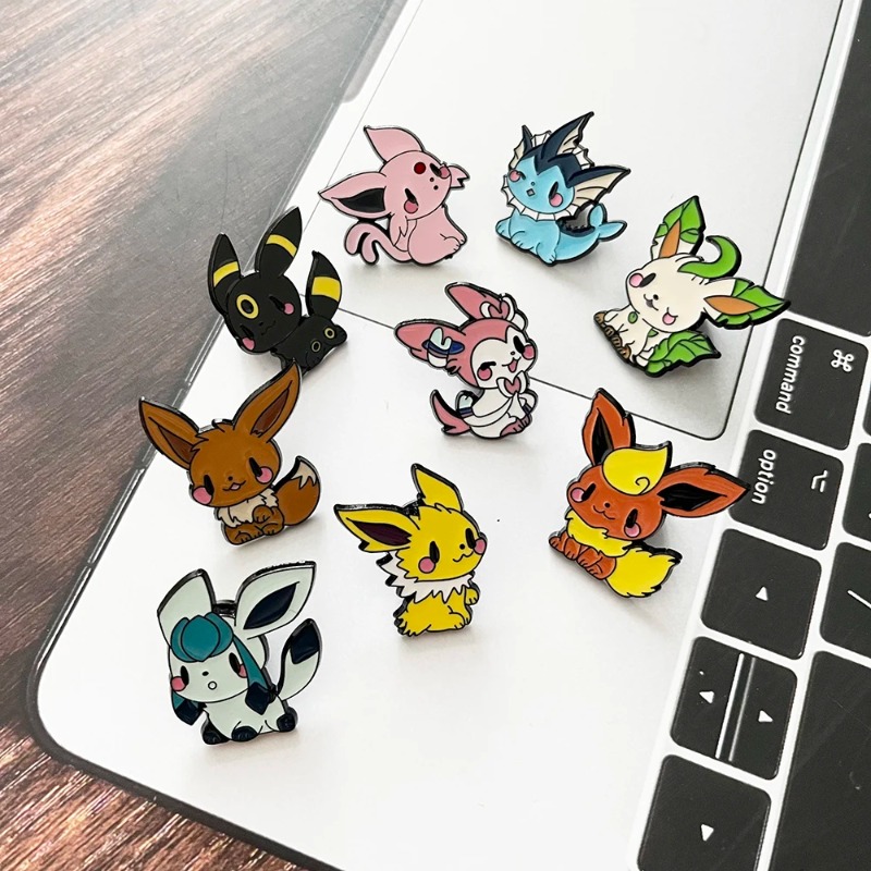 Juego de 9 broches de anime de - Embroidery Textile reseña y precio