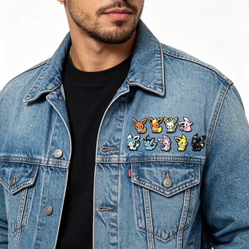 Juego de 9 broches de anime de - Embroidery Textile reseña y precio