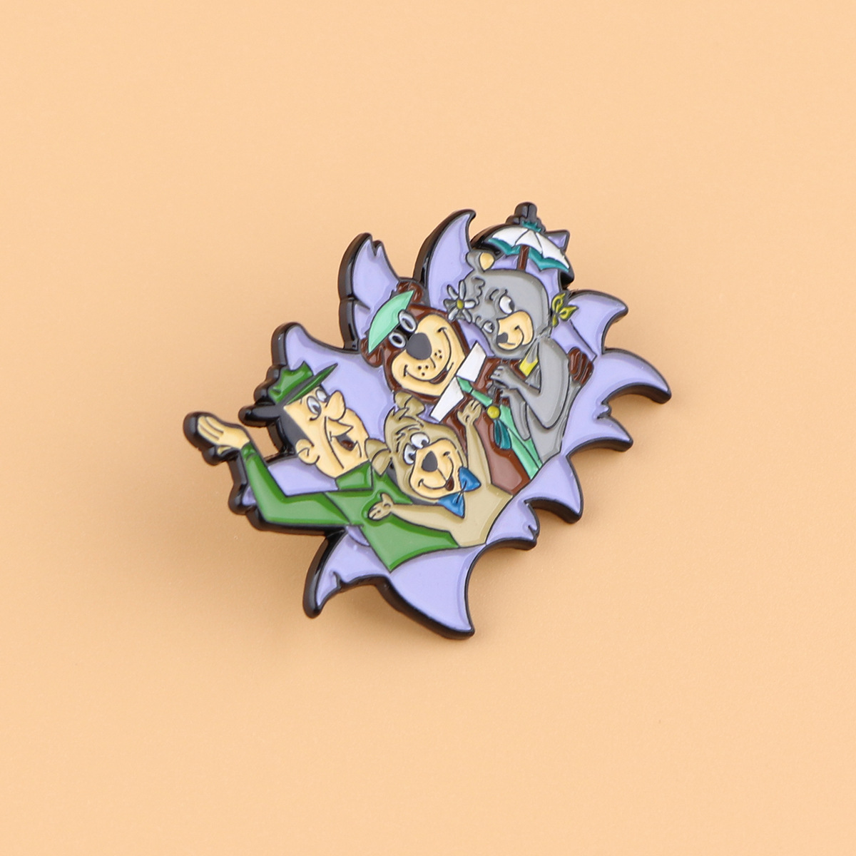 Broche de Solapa de Esmalte Su - Embroidery Textile reseña y precio