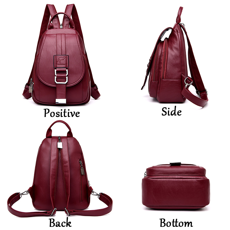 Mochilas de 6 colores para muj - Embroidery Font reseña y precio