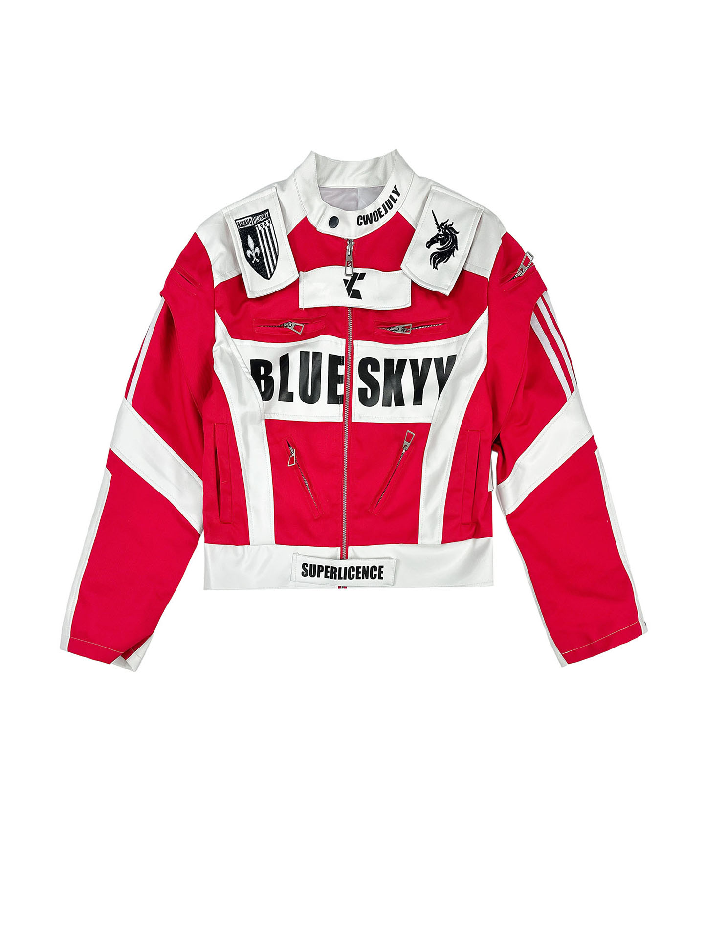 Chaqueta de béisbol retro amer - Embroidery Font reseña y precio