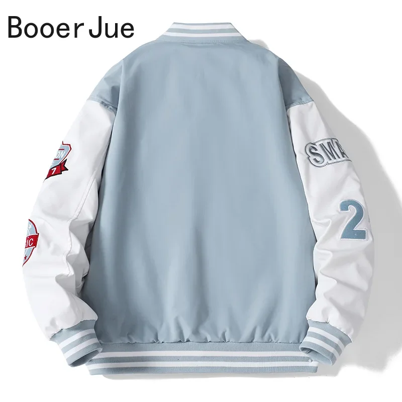 Chaqueta Bomber de béisbol uni - Embroidery Letter N reseña y precio