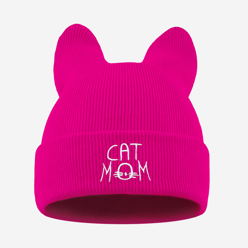 Gorro de punto con orejas de g - Embroidery Lovers reseña y precio