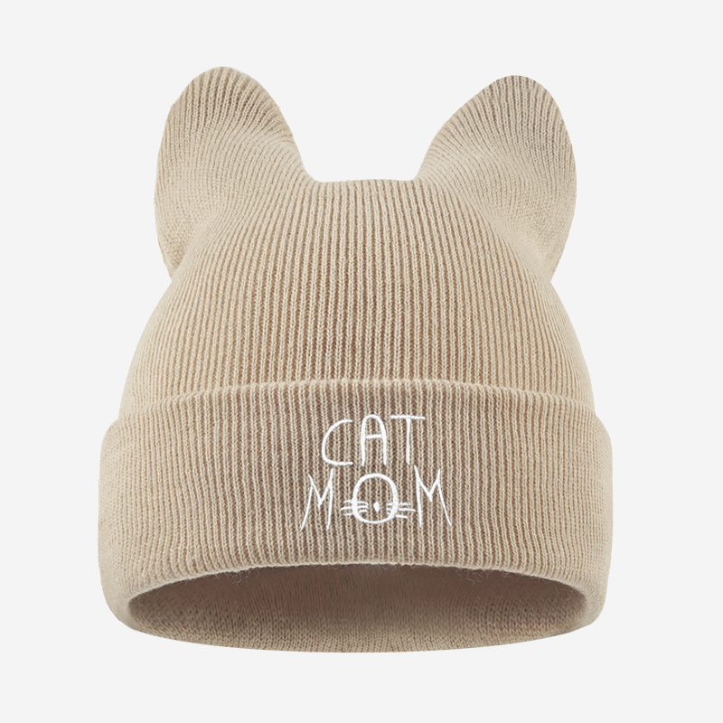 Gorro de punto con orejas de g - Embroidery Lovers reseña y precio