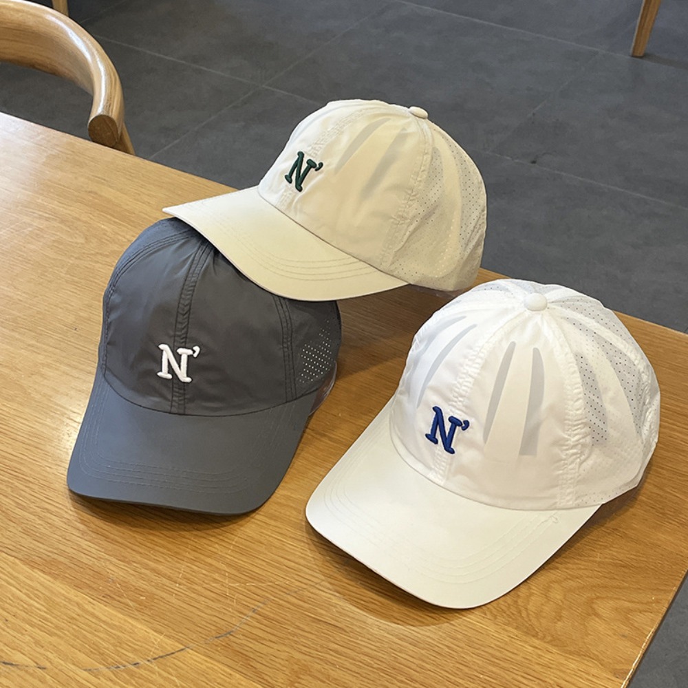 Gorra de béisbol de secado ráp - Embroidery Letter N reseña y precio