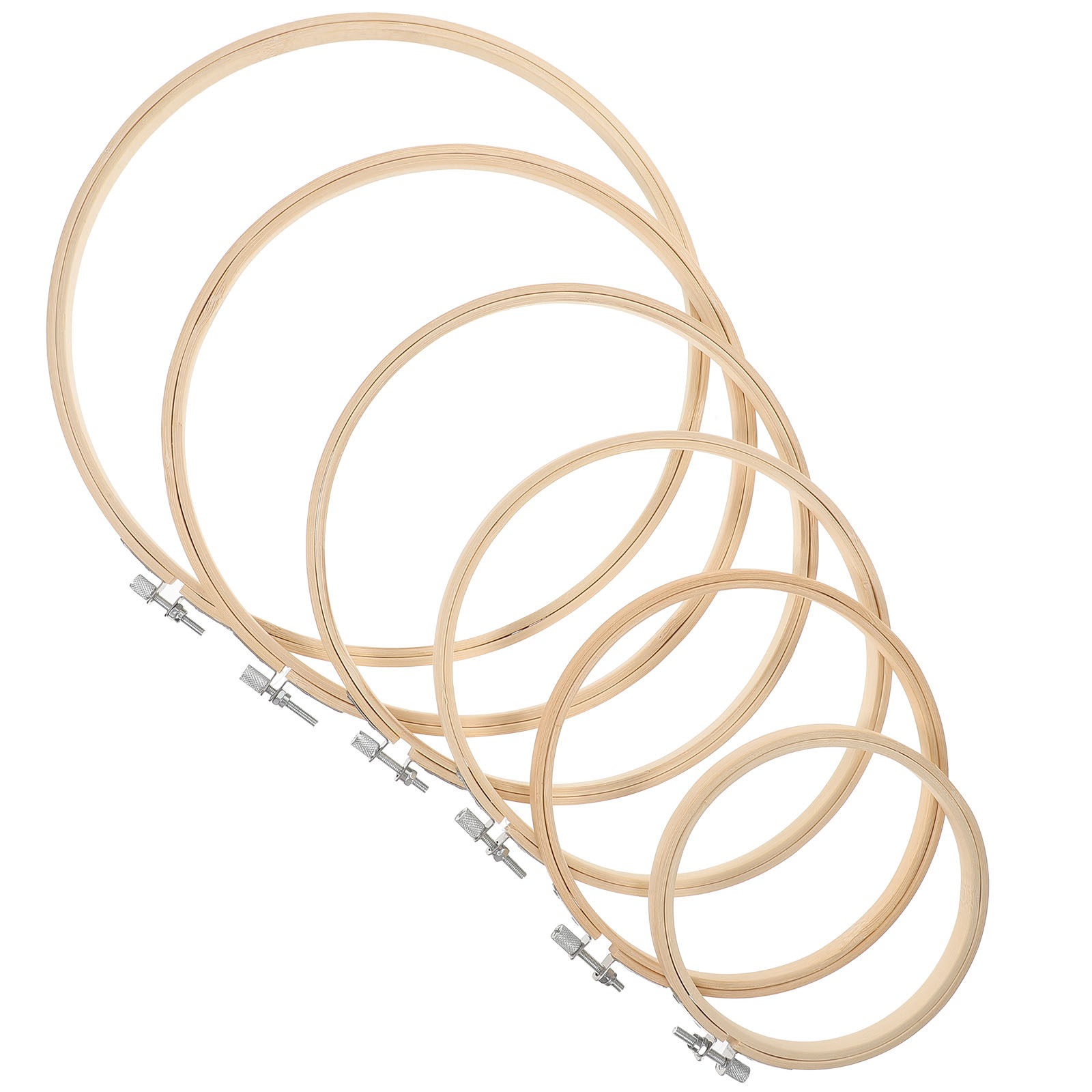 Juego de 6 bastidores de borda - Embroidery Hoop Plastic reseña y precio