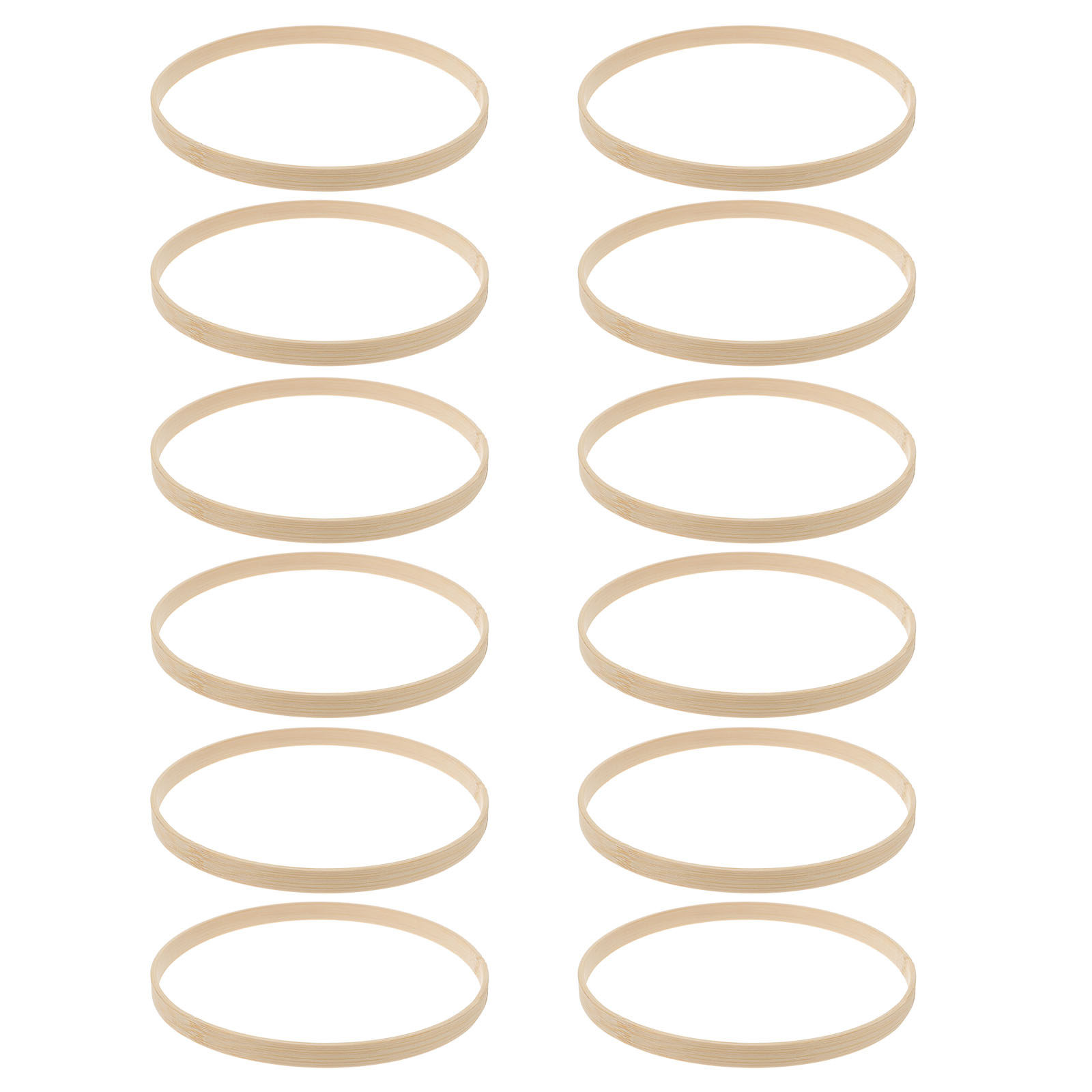 12 aros de bambú de 15 cm para - Embroidery Hoop Plastic reseña y precio