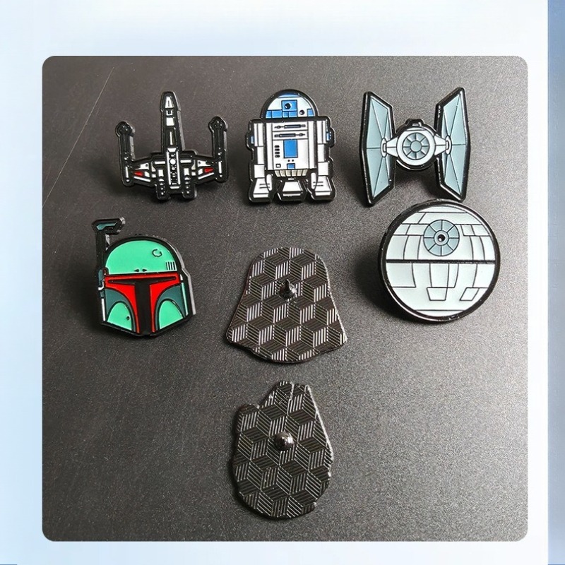 Set de 5/6/7 broches de monstr - Embroidery Textile reseña y precio