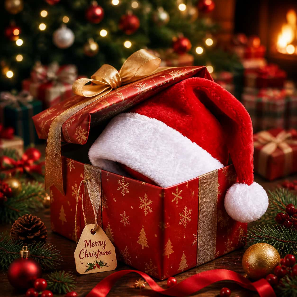 Gorro de Papá Noel Personaliza - Embroidery Xmas reseña y precio