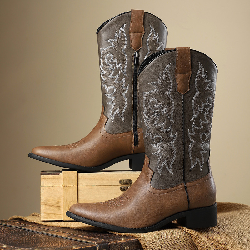 NUEVAS Botas Altas para Hombre - Embroidery Threads reseña y precio