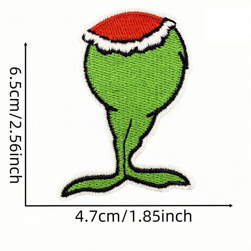 10 unidades de apliques navide - Embroidery Xmas Stocking reseña y precio