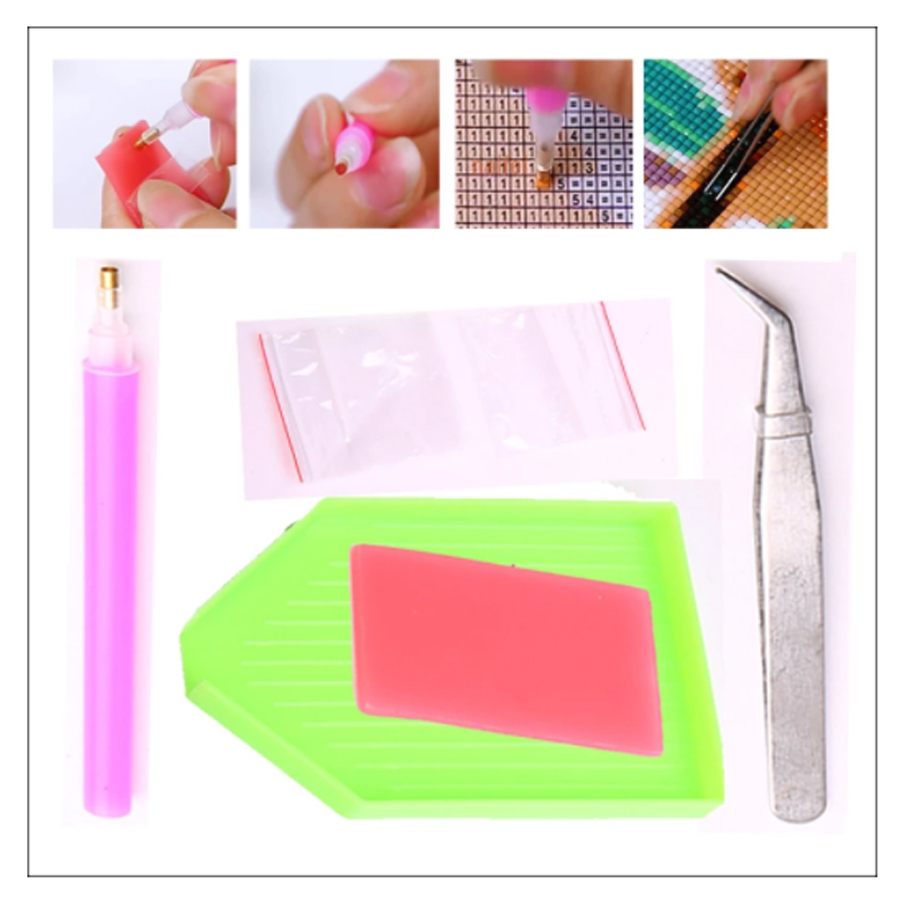 Pintura de diamante grande de  - Embroidery Running Stitch reseña y precio