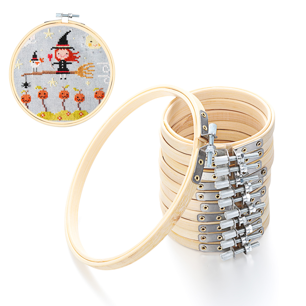 Aro de bordado artesanal, máqu - Embroidery Hoop Plastic reseña y precio