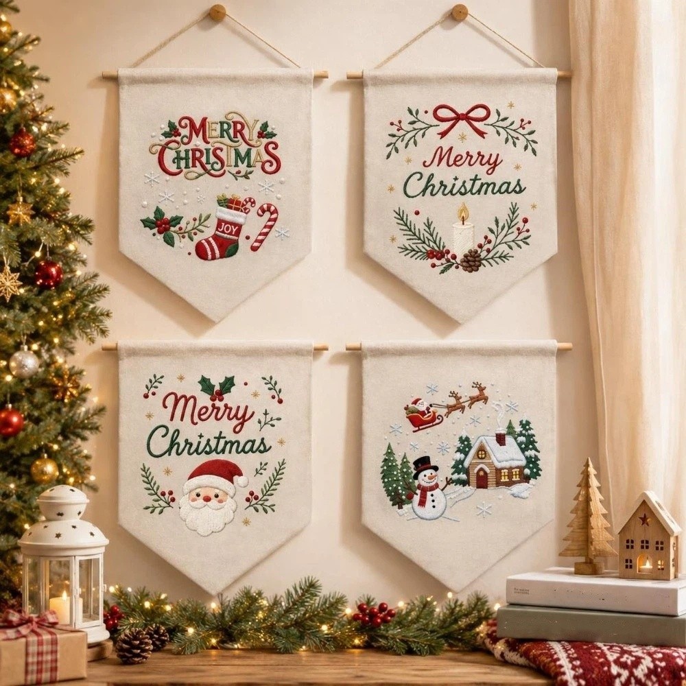 Kit de bordado navideño hecho  - Embroidery Xmas reseña y precio
